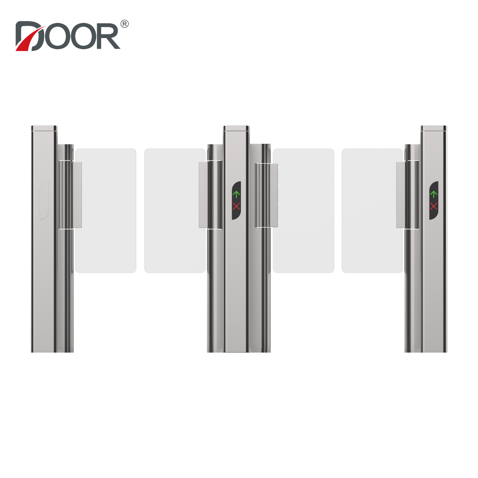 Speed Gate Pedestrian Turnstile Electronic Access Control Turnstile Gate With CE Certification