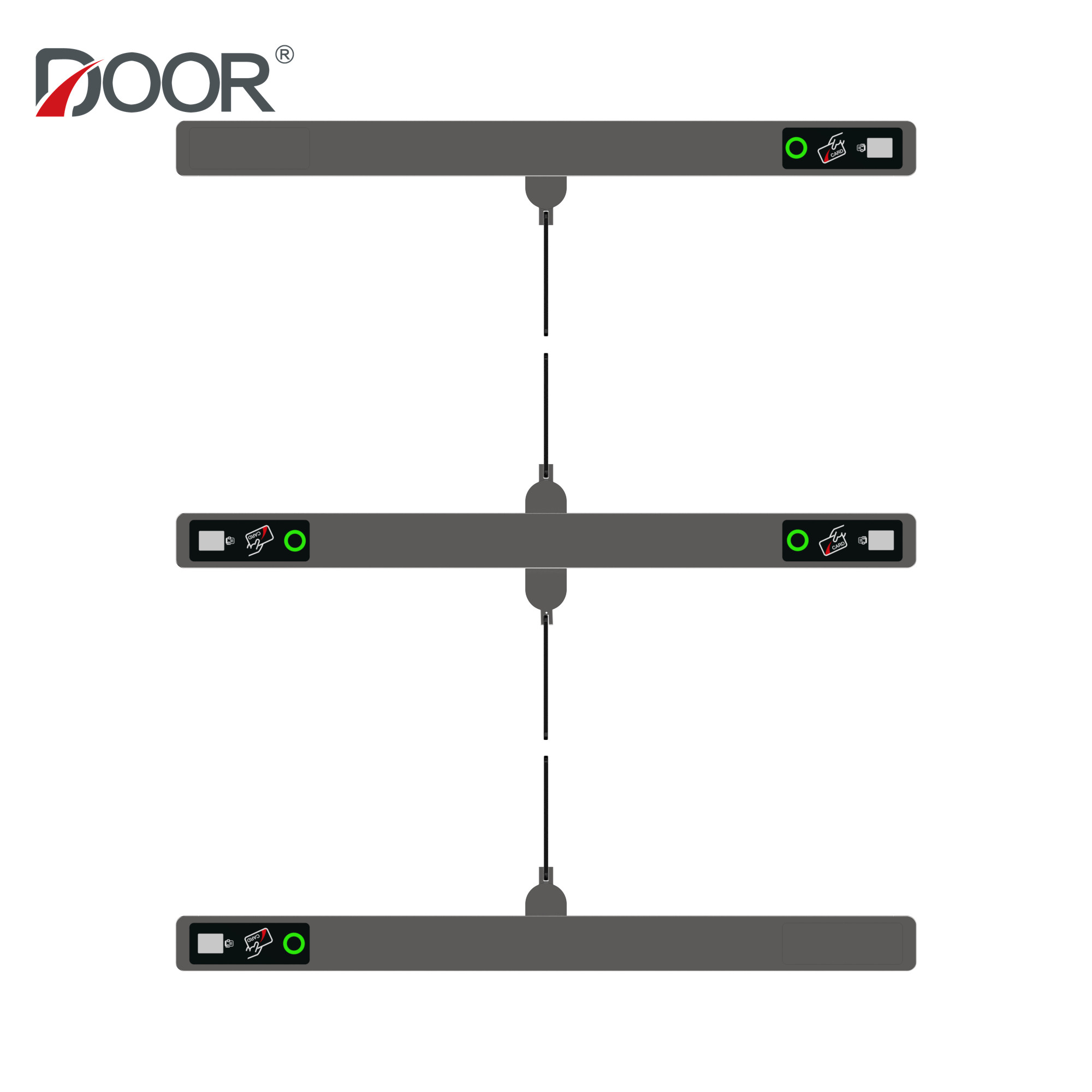Speed Gate Pedestrian Turnstile Electronic Access Control Turnstile Gate With CE Certification