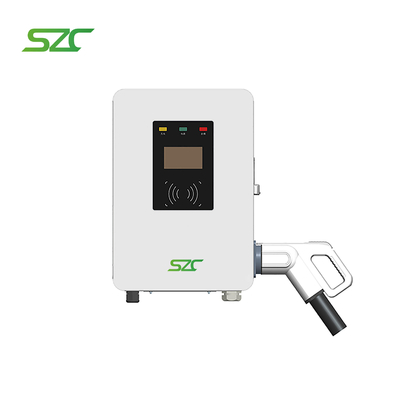 SZC Samll DC شاحن 7kW 15kW CCS2 استخدام سريع للمنزل Wallbox شحن Plie OCPP 2.0J اختيارية